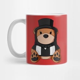 Rabbi Teddy Bear Mug